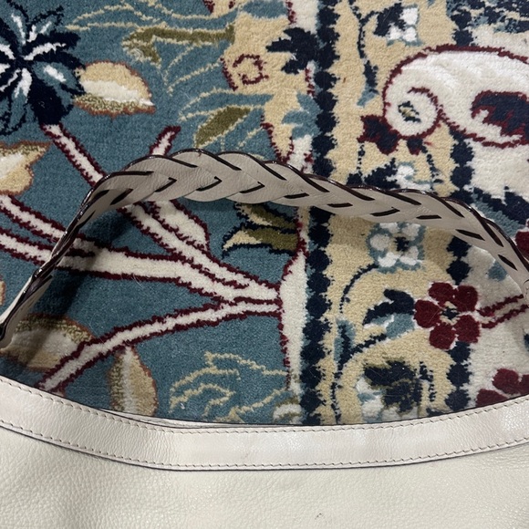 Kate Spade White Shoulder Bag with Braided Strap - Picture 3 of 10